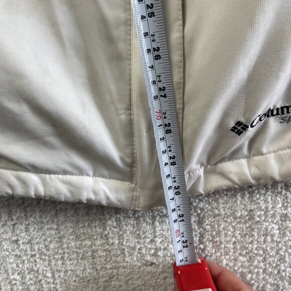 Columbia Sport Omni-Shield Jacket Interchange White Purple Ski  Wom Sz S Read** - Picture 13 of 16